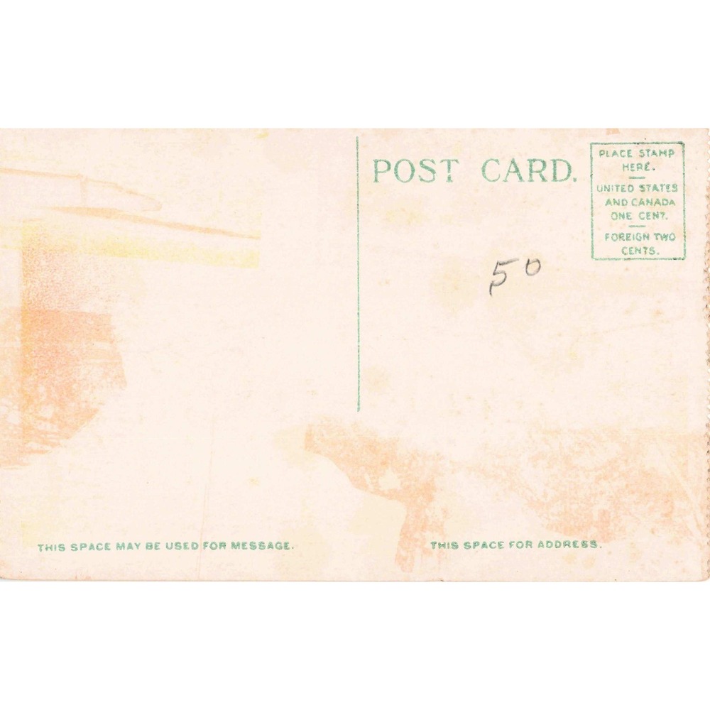 Vintage Post Office Pittsfield Mass Linen Postcard Massachusetts Architecture - Picture 2 of 2